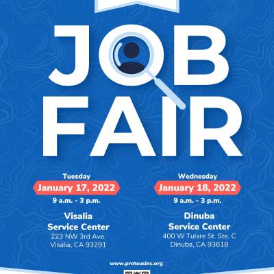 Proteus Job Fair Visalia Dinuba January 2023